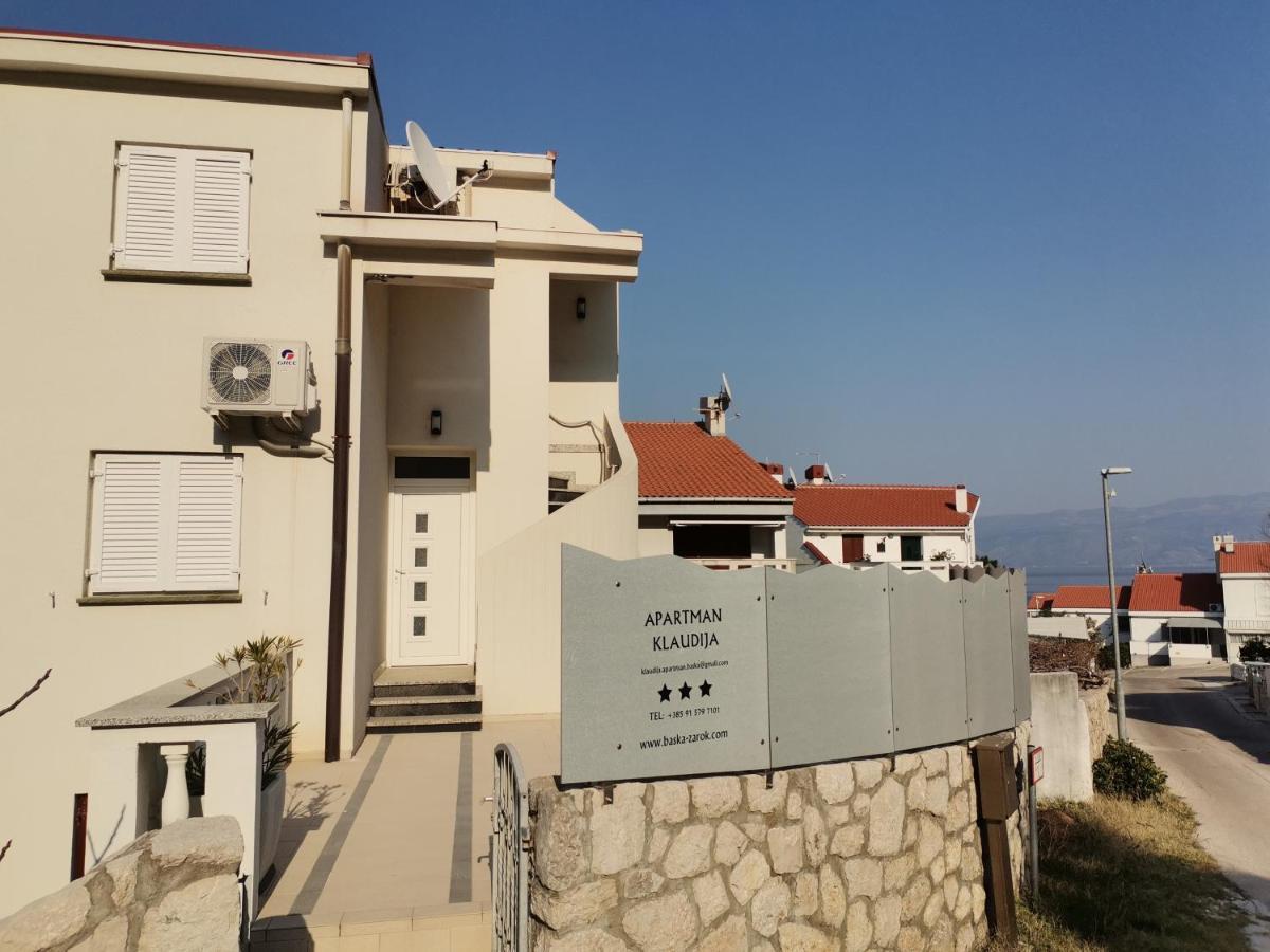 Apartman Klaudija Baška Extérieur photo